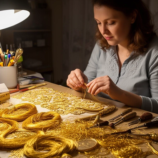 Joanna Nowak — instruktorka haftu